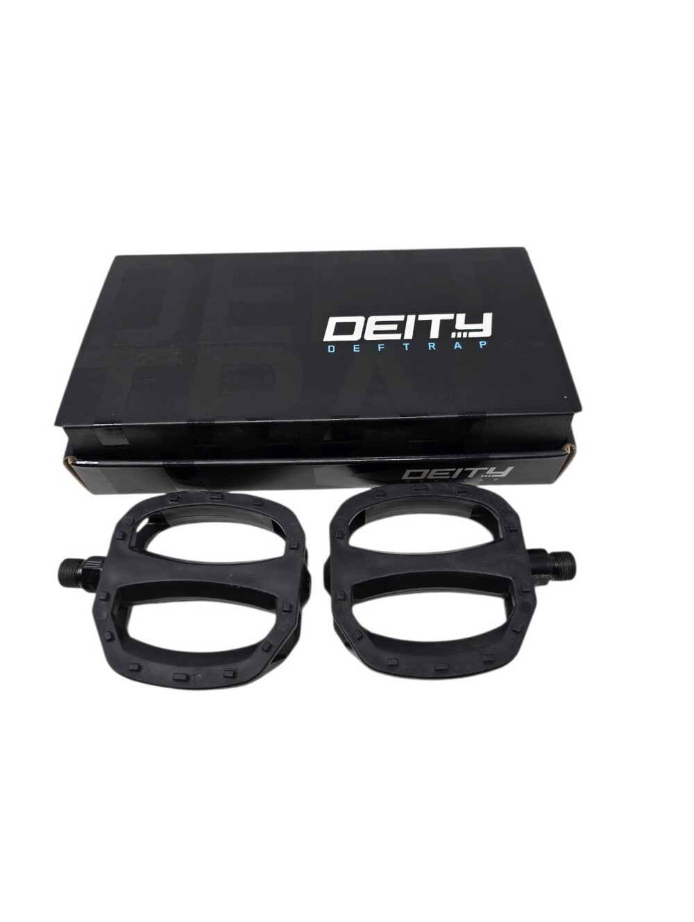 Deity Deftrap Bicycle Bike Pedals Black